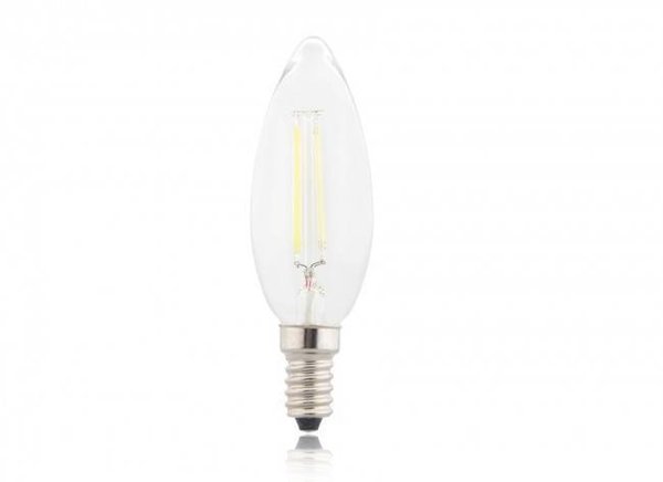 LED Lampe Filament E14 2,8W C35 2700K